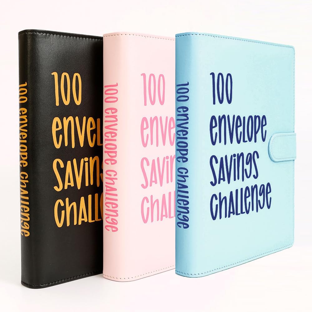 100 Envelope Challenge Binder; Save $5,050 