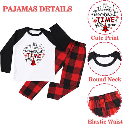 Christmas Winter Matching Pajamas for Family for Women, Men, and Kids