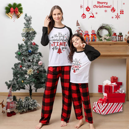 Christmas Winter Matching Pajamas for Family for Women, Men, and Kids