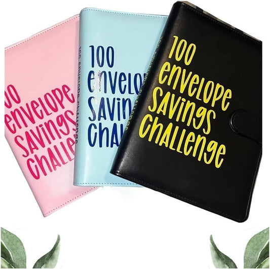 100 Envelope Challenge Binder; Save $5,050 